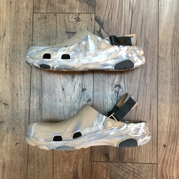 Crocs Men's Classic All-Terrain Marble Clogs Size 13 - Picture 9 of 12